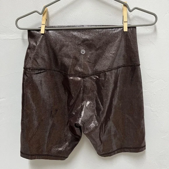 Lululemon Align 8" High-Rise Short - Radiate Foil Print French Press - Picture 3 of 3